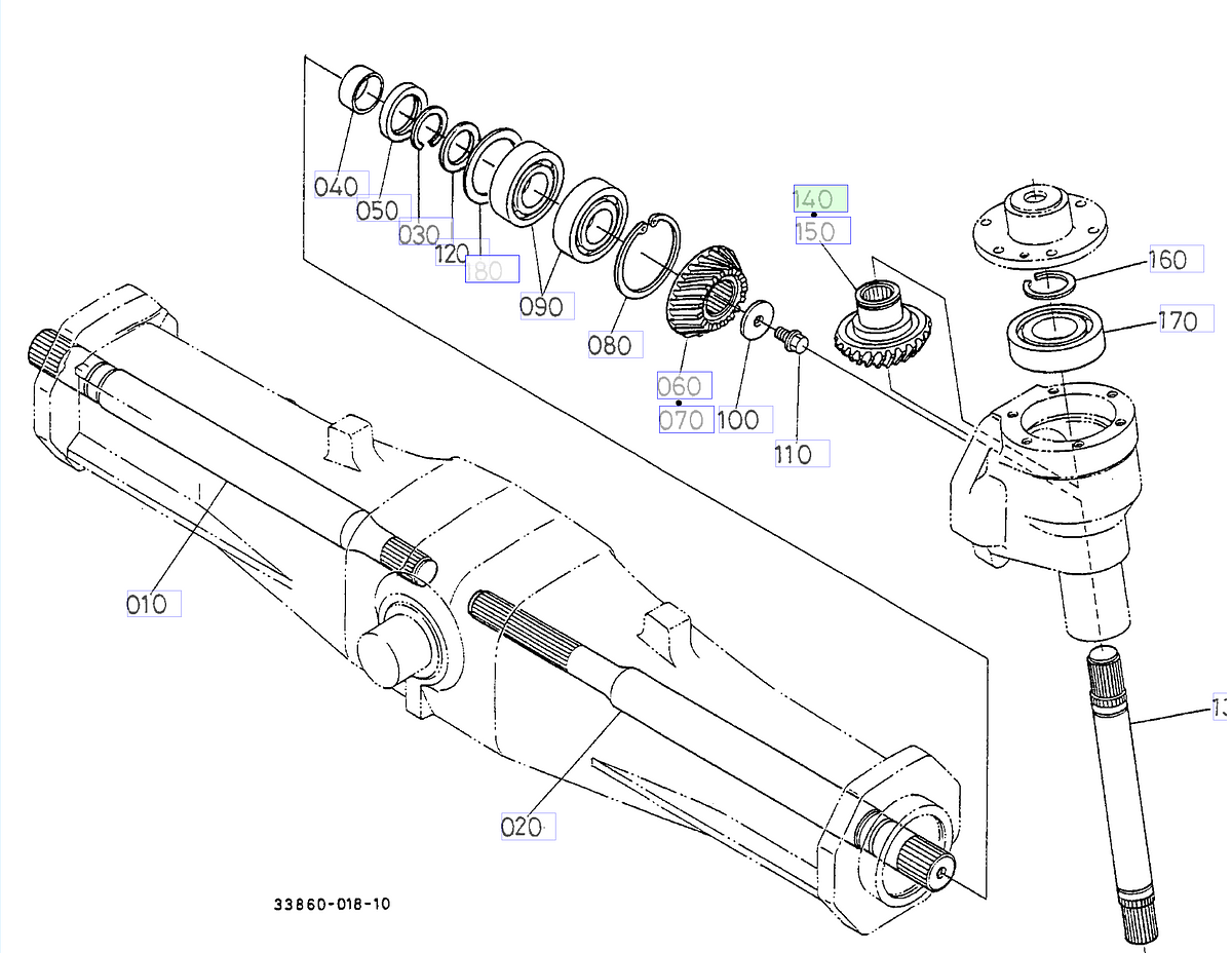 Γρανάζι 16 δόντια Kubota 33980-43440. Ανταλλακτικά μεταχειρισμένα και καινούρια, εισαγόμενα από την Ιαπωνία σε άριστη κατάσταση. Βρείτε γνήσια - original και ιμιτασιόν - aftermarket ανταλλακτικά για όλα τα Kubota σε προσιτές τιμές.