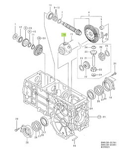 Βάση Κορώνας Πίσω Διαφορικού Yanmar 1W3261-10940. Ανταλλακτικά μεταχειρισμένα και καινούρια, εισαγόμενα από την Ιαπωνία σε άριστη κατάσταση. Βρείτε γνήσια - original και ιμιτασιόν - aftermarket ανταλλακτικά για όλα τα Kubota σε προσιτές τιμές.