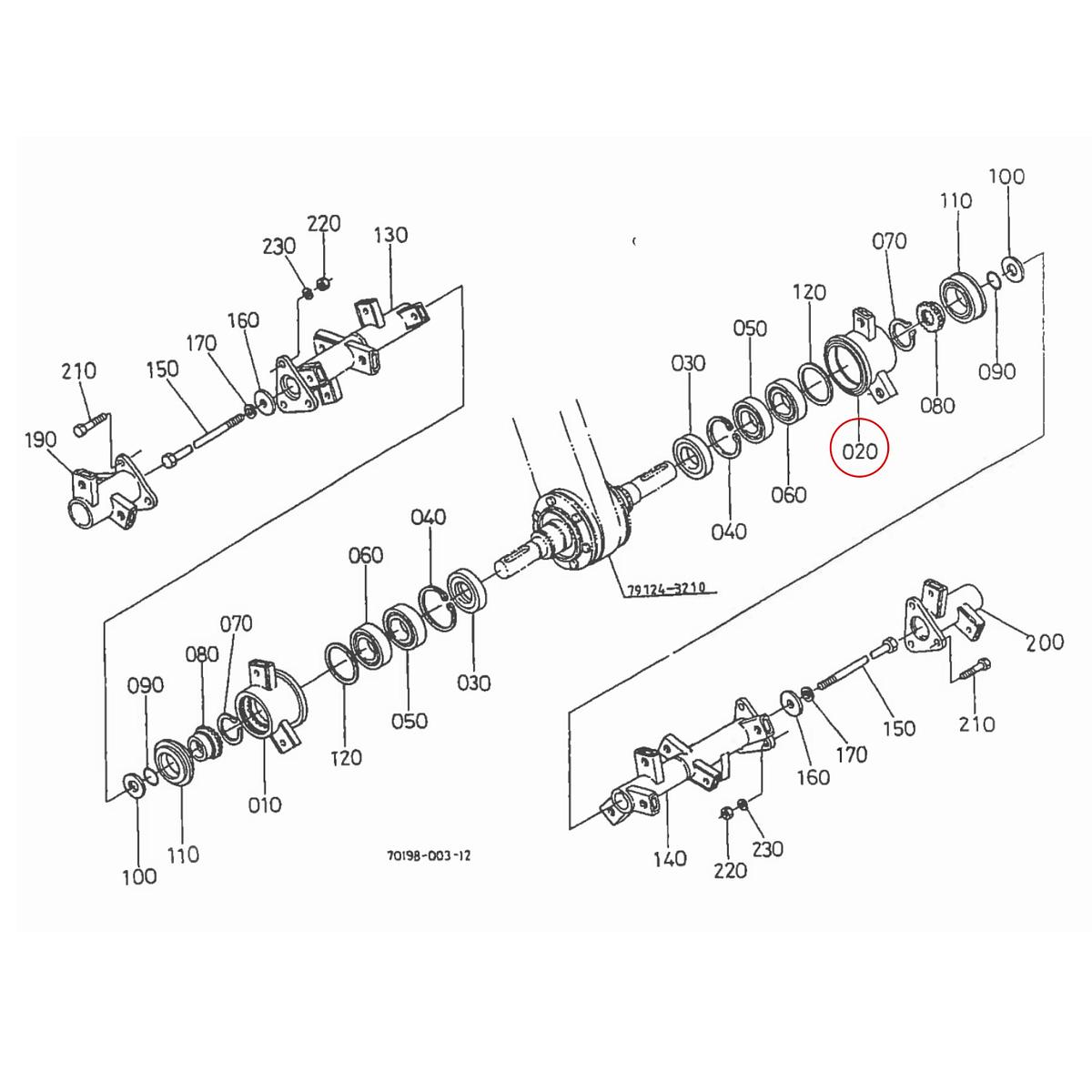 Kubota Ποδαράκι 70198-55340. Ανταλλακτικά μεταχειρισμένα και καινούρια, εισαγόμενα από την Ιαπωνία σε άριστη κατάσταση. Βρείτε γνήσια - original και ιμιτασιόν - aftermarket ανταλλακτικά για όλα τα Kubota σε προσιτές τιμές.