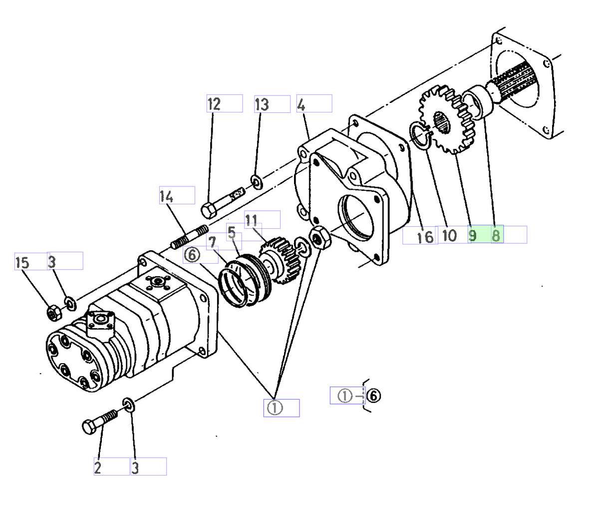 Γρανάζι Αντλίας Υδραυλικού 26 Δόντια Kubota 36200-82270. Ανταλλακτικά μεταχειρισμένα και καινούρια, εισαγόμενα από την Ιαπωνία σε άριστη κατάσταση. Βρείτε γνήσια - original και ιμιτασιόν - aftermarket ανταλλακτικά για όλα τα Kubota σε προσιτές τιμές.