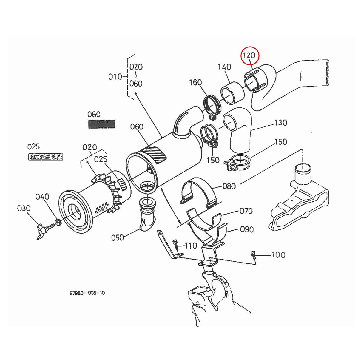 Kubota Σωλήνα εισαγωγής 67980-58250. Ανταλλακτικά μεταχειρισμένα και καινούρια, εισαγόμενα από την Ιαπωνία σε άριστη κατάσταση. Βρείτε γνήσια - original και ιμιτασιόν - aftermarket ανταλλακτικά για όλα τα Kubota σε προσιτές τιμές.