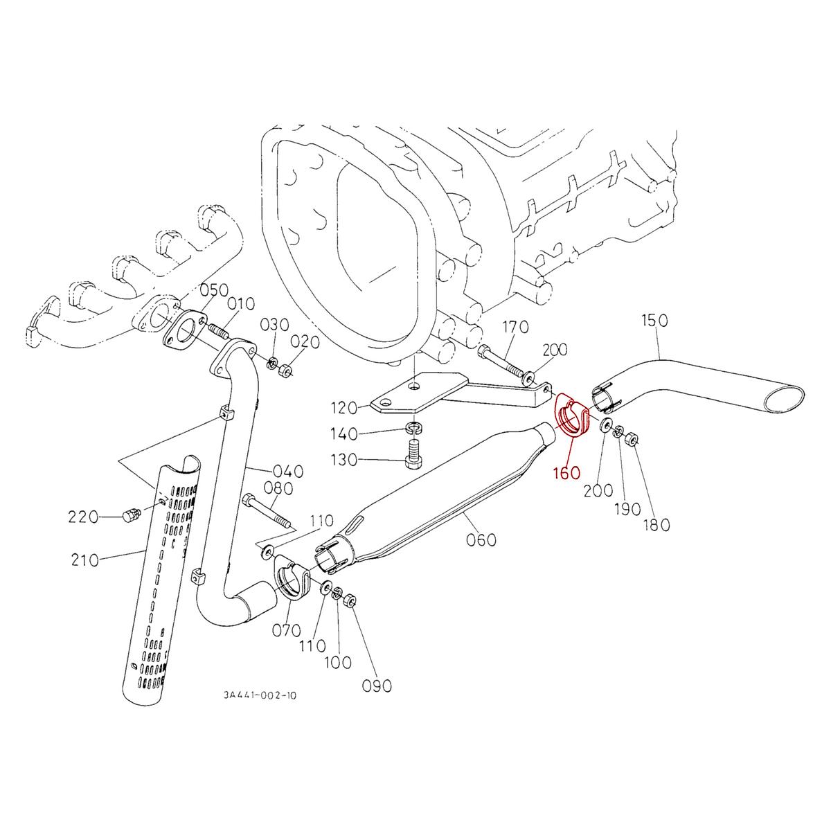 Σφιγκτήρας σωλήνα εξάτμισης Kubota 15616-12420. Ανταλλακτικά μεταχειρισμένα και καινούρια, εισαγόμενα από την Ιαπωνία σε άριστη κατάσταση. Βρείτε γνήσια - original και ιμιτασιόν - aftermarket ανταλλακτικά για όλα τα Kubota σε προσιτές τιμές.