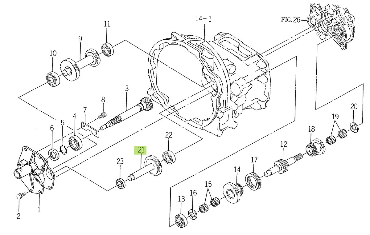 Άξονας Γρανάζι 29 Δόντια Iseki 1650-209-007-00. Ανταλλακτικά μεταχειρισμένα και καινούρια, εισαγόμενα από την Ιαπωνία σε άριστη κατάσταση. Βρείτε γνήσια - original και ιμιτασιόν - aftermarket ανταλλακτικά για όλα τα Kubota σε προσιτές τιμές.