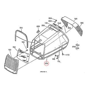 Kubota Bonnet 67950-53100. Used and new spare parts, imported from Japan in excellent condition. Find genuine - original and aftermarket spare parts for all Kubota tractors at affordable prices.