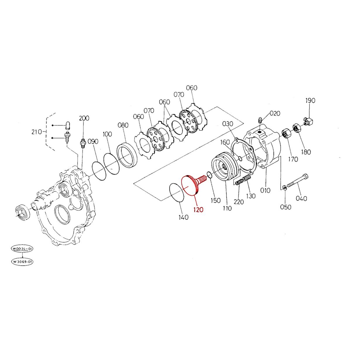 Συγκρατητής Kubota 68841-15620. Ανταλλακτικά μεταχειρισμένα και καινούρια, εισαγόμενα από την Ιαπωνία σε άριστη κατάσταση. Βρείτε γνήσια - original και ιμιτασιόν - aftermarket ανταλλακτικά για όλα τα τρακτέρ Kubota σε προσιτές τιμές.