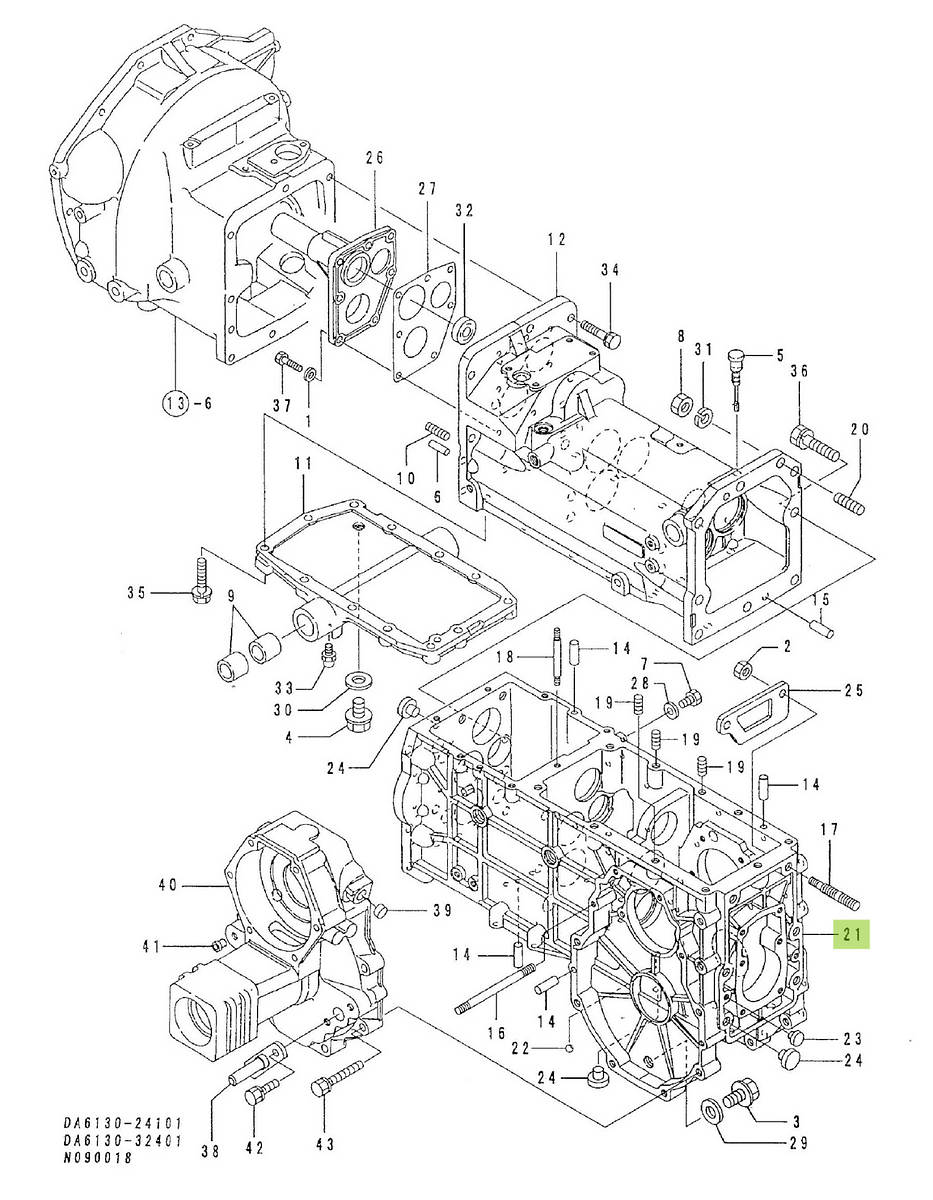 Κουτί Πίσω Διαφορικού Yanmar 1W3221-15750. Ανταλλακτικά μεταχειρισμένα και καινούρια, εισαγόμενα από την Ιαπωνία σε άριστη κατάσταση. Βρείτε γνήσια - original και ιμιτασιόν - aftermarket ανταλλακτικά για όλα τα Kubota σε προσιτές τιμές.