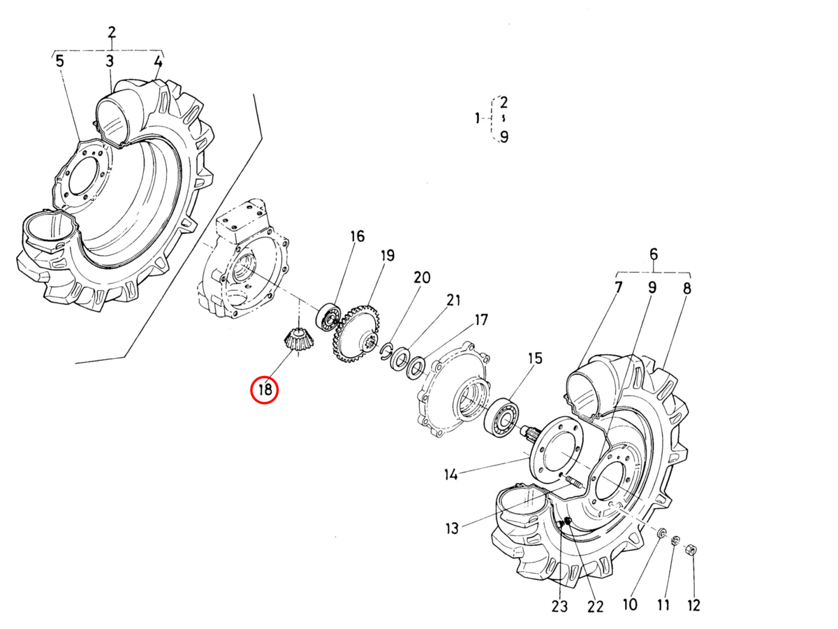 Γρανάζι πηνίο κορώνας τροχόυ 17 δόντια Kubota: 37720-43650. Ανταλλακτικά μεταχειρισμένα και καινούρια, εισαγόμενα από την Ιαπωνία σε άριστη κατάσταση. Βρείτε γνήσια - original και ιμιτασιόν - aftermarket ανταλλακτικά για όλα τα Kubota σε προσιτές τιμές.