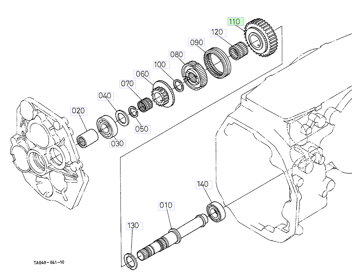 Γρανάζι 33 Δόντια Kubota TA040-22620. Ανταλλακτικά μεταχειρισμένα και καινούρια, εισαγόμενα από την Ιαπωνία σε άριστη κατάσταση. Βρείτε γνήσια - original και ιμιτασιόν - aftermarket ανταλλακτικά για όλα τα Kubota σε προσιτές τιμές.
