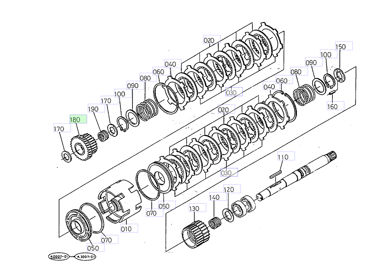 Γρανάζι 29 Δόντια Συμπλέκτη BI-SPEED Kubota 36920-40190. Ανταλλακτικά μεταχειρισμένα και καινούρια, εισαγόμενα από την Ιαπωνία σε άριστη κατάσταση. Βρείτε γνήσια - original και ιμιτασιόν - aftermarket ανταλλακτικά για όλα τα Kubota σε προσιτές τιμές.