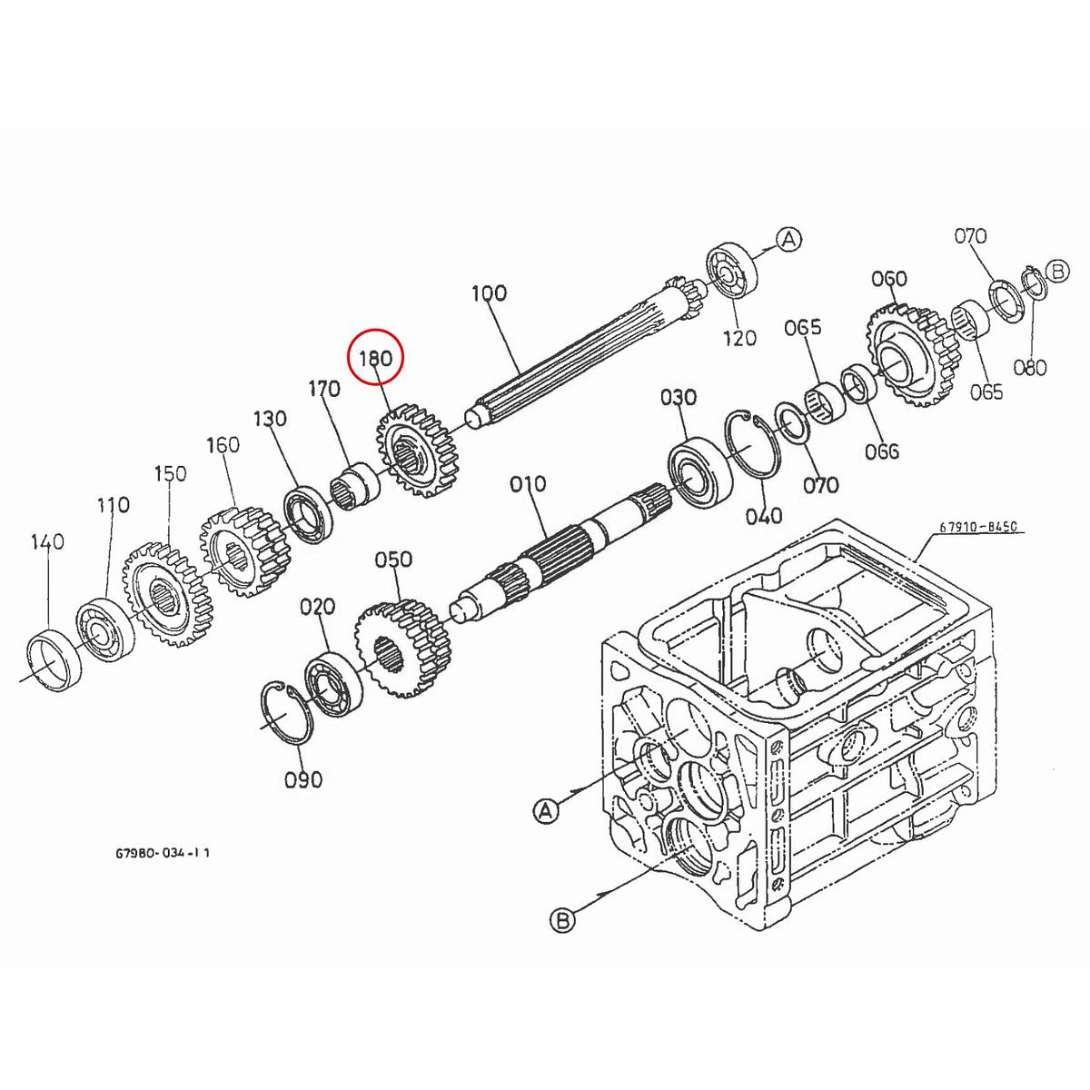 Kubota Γρανάζι 26 δόντια 67910-14440. Ανταλλακτικά μεταχειρισμένα και καινούρια, εισαγόμενα από την Ιαπωνία σε άριστη κατάσταση. Βρείτε γνήσια - original και ιμιτασιόν - aftermarket ανταλλακτικά για όλα τα Kubota σε προσιτές τιμές.