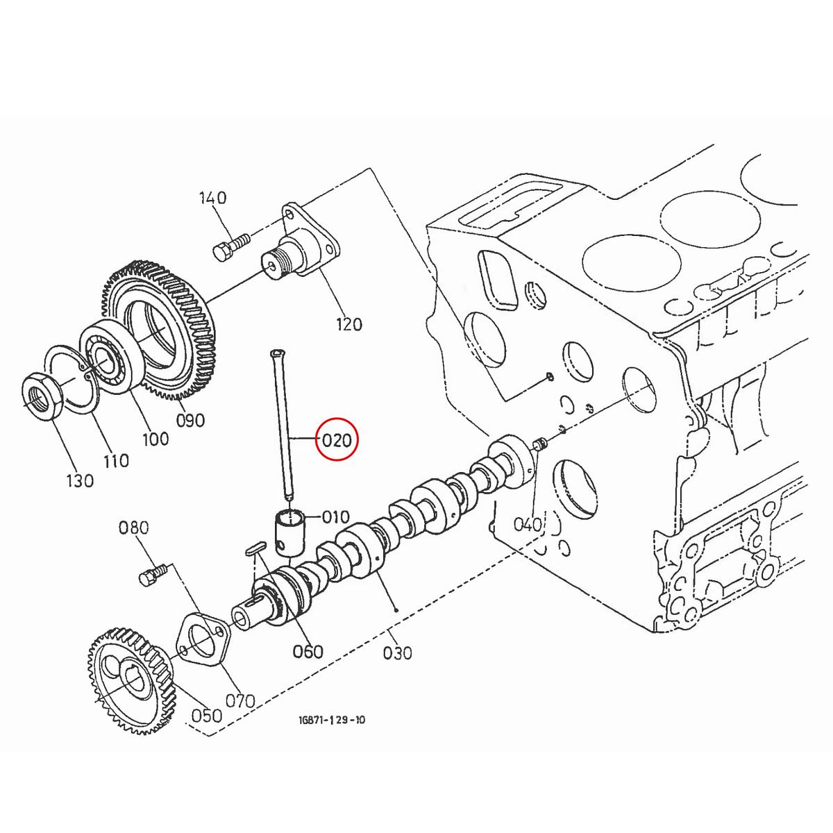 Kubota Ωστήριο βαλβίδων 16851-15110. Ανταλλακτικά μεταχειρισμένα και καινούρια, εισαγόμενα από την Ιαπωνία σε άριστη κατάσταση. Βρείτε γνήσια - original και ιμιτασιόν - aftermarket ανταλλακτικά για όλα τα Kubota σε προσιτές τιμές.