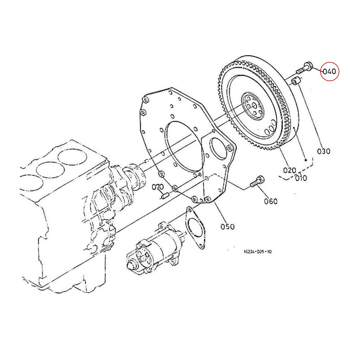 Kubota Βίδα 16271-25160. Ανταλλακτικά μεταχειρισμένα και καινούρια, εισαγόμενα από την Ιαπωνία σε άριστη κατάσταση. Βρείτε γνήσια - original και ιμιτασιόν - aftermarket ανταλλακτικά για όλα τα Kubota σε προσιτές τιμές.
