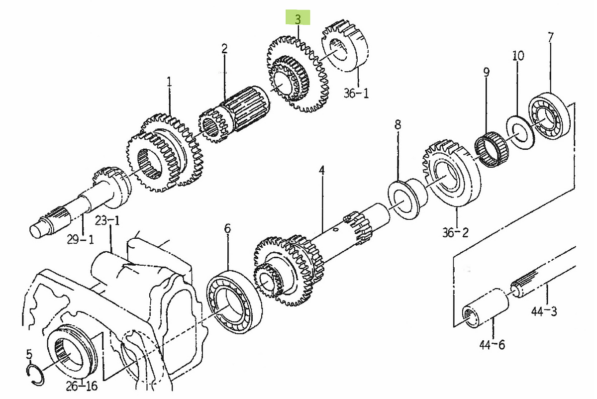 Γρανάζι 21-38 Δόντια Iseki 1617-207-004-00. Ανταλλακτικά μεταχειρισμένα και καινούρια, εισαγόμενα από την Ιαπωνία σε άριστη κατάσταση. Βρείτε γνήσια - original και ιμιτασιόν - aftermarket ανταλλακτικά για όλα τα Kubota σε προσιτές τιμές.