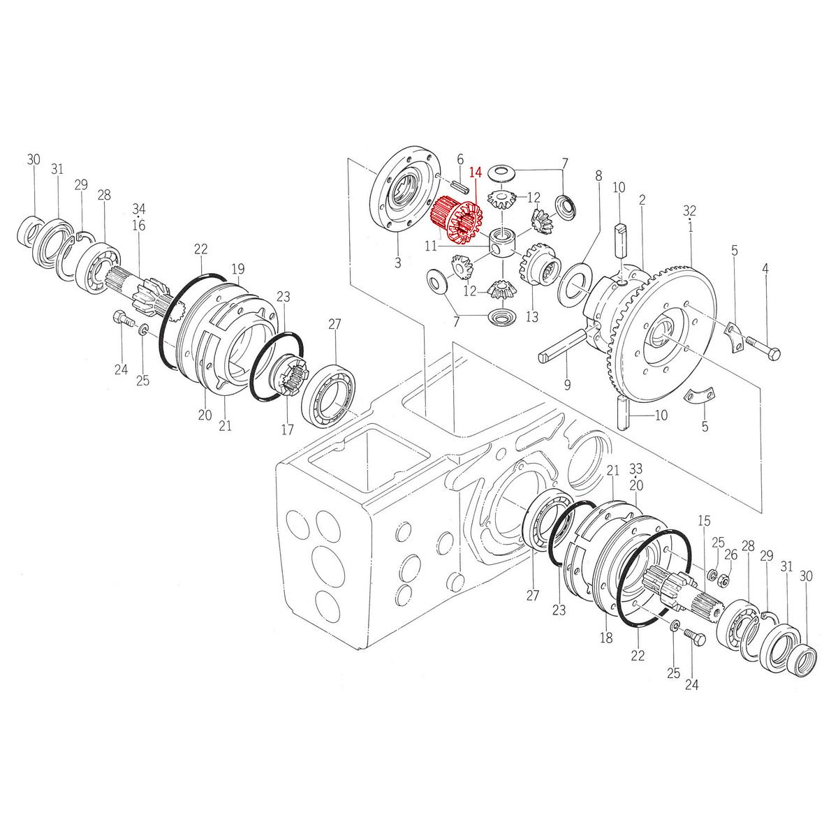 Γρανάζι δορυφόρος δεξιά 20 δόντια Iseki 1419-331-002-20. Ανταλλακτικά μεταχειρισμένα και καινούρια, εισαγόμενα από την Ιαπωνία σε άριστη κατάσταση. Βρείτε γνήσια - original και ιμιτασιόν - aftermarket ανταλλακτικά για όλα τα Iseki σε προσιτές τιμές.