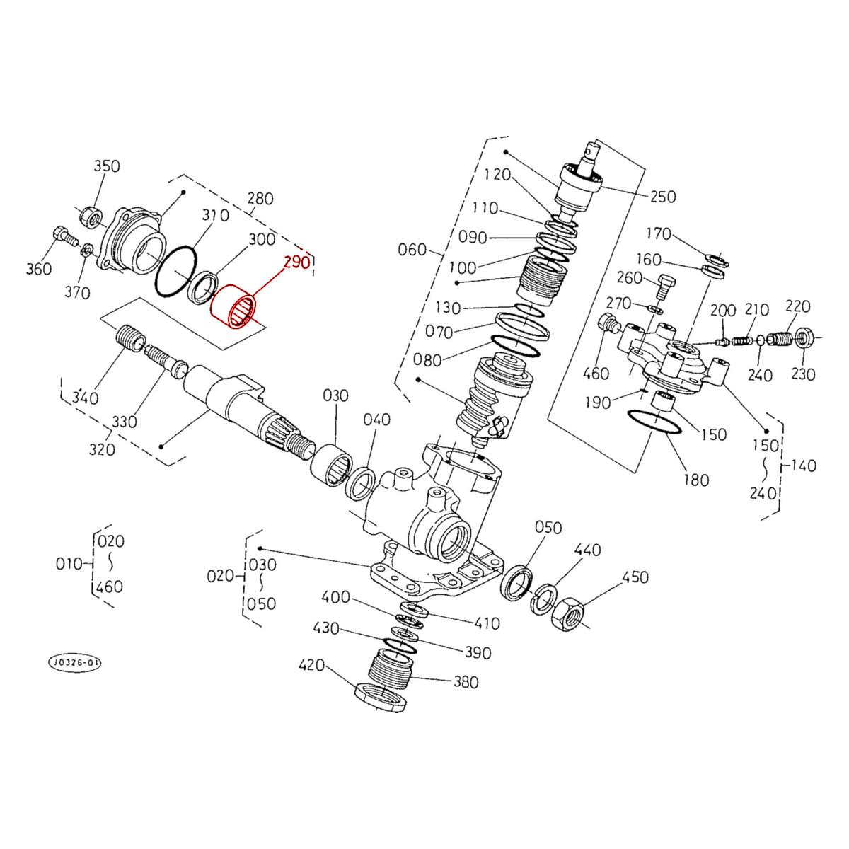 Ρουλεμάν τιμονιού Kubota 38430-66480. Ανταλλακτικά μεταχειρισμένα και καινούρια, εισαγόμενα από την Ιαπωνία σε άριστη κατάσταση. Βρείτε γνήσια - original και ιμιτασιόν - aftermarket ανταλλακτικά για όλα τα τρακτέρ Kubota σε προσιτές τιμές.