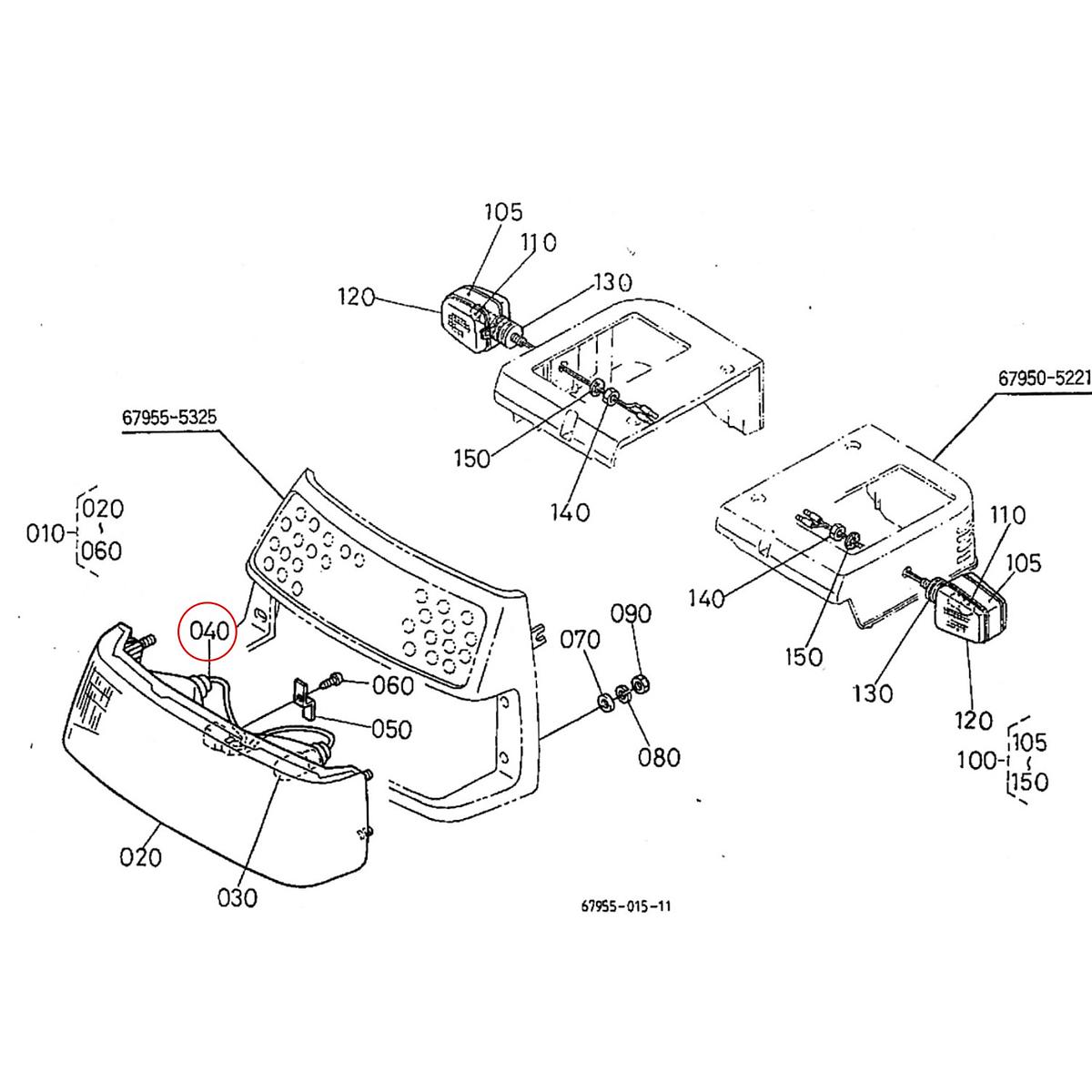 Kubota Ντουί 67955-54180. Ανταλλακτικά μεταχειρισμένα και καινούρια, εισαγόμενα από την Ιαπωνία σε άριστη κατάσταση. Βρείτε γνήσια - original και ιμιτασιόν - aftermarket ανταλλακτικά για όλα τα Kubota σε προσιτές τιμές.