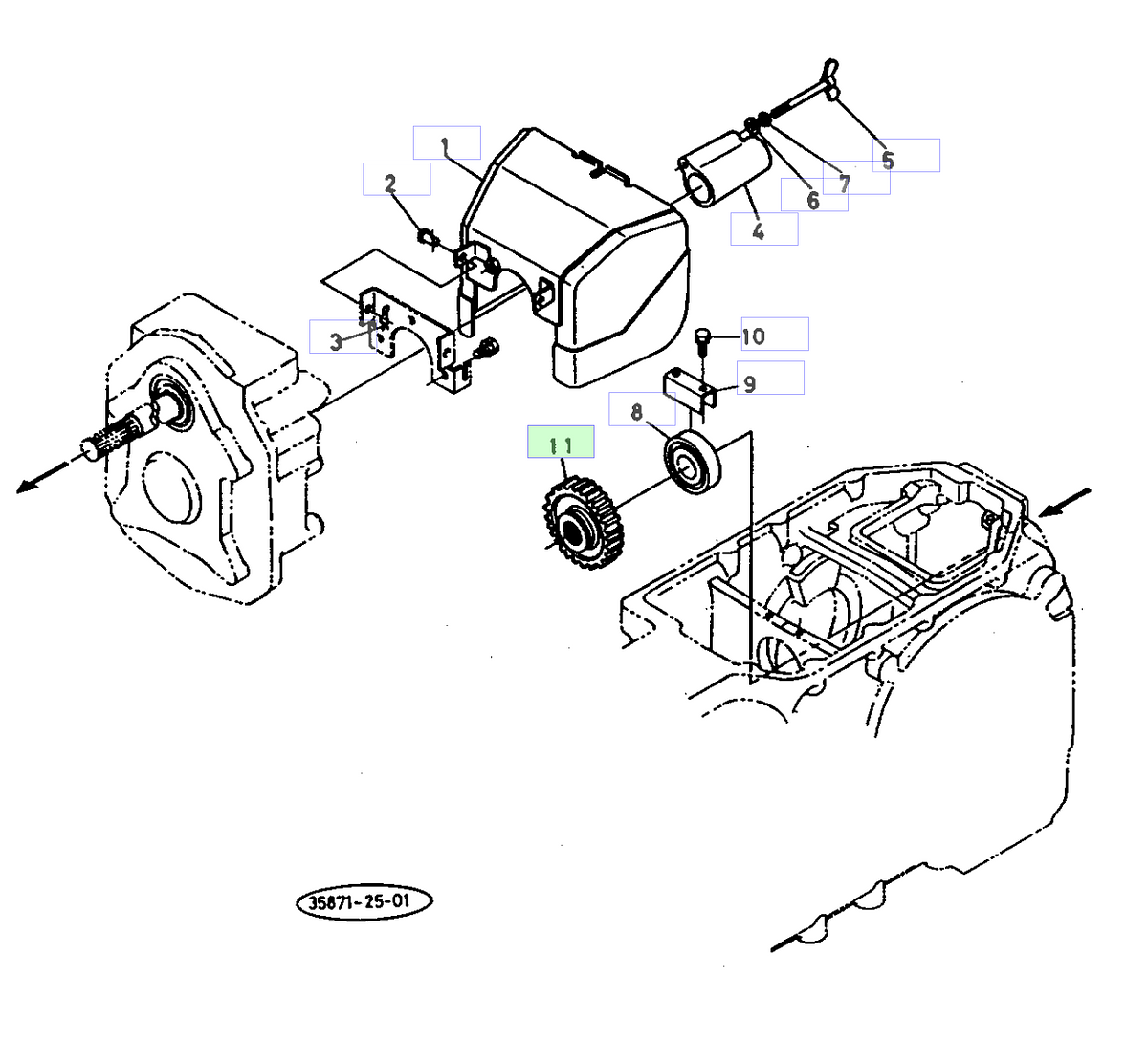 Γρανάζι 31 Δόντια Kubota 36200-80410. Ανταλλακτικά μεταχειρισμένα και καινούρια, εισαγόμενα από την Ιαπωνία σε άριστη κατάσταση. Βρείτε γνήσια - original και ιμιτασιόν - aftermarket ανταλλακτικά για όλα τα Kubota σε προσιτές τιμές.