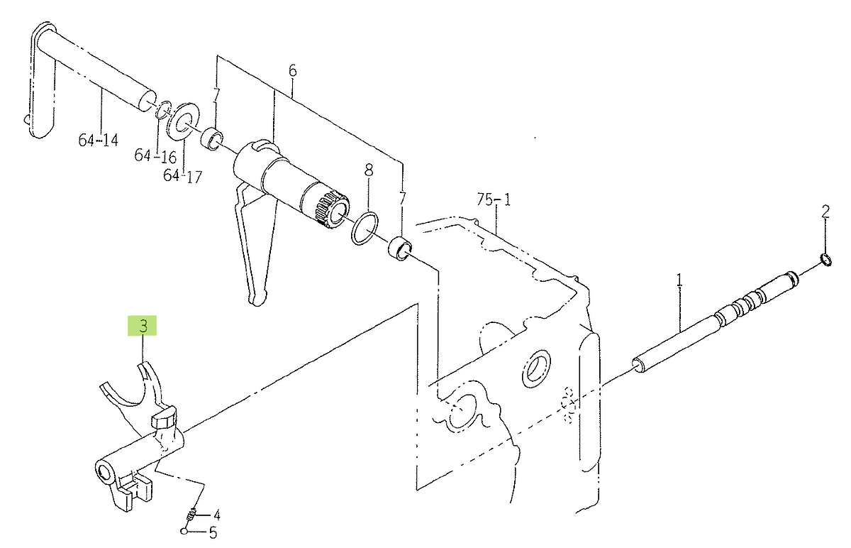 Φουρκέτα Iseki 1617-245-002-00. Ανταλλακτικά μεταχειρισμένα και καινούρια, εισαγόμενα από την Ιαπωνία σε άριστη κατάσταση. Βρείτε γνήσια - original και ιμιτασιόν - aftermarket ανταλλακτικά για όλα τα Kubota σε προσιτές τιμές.