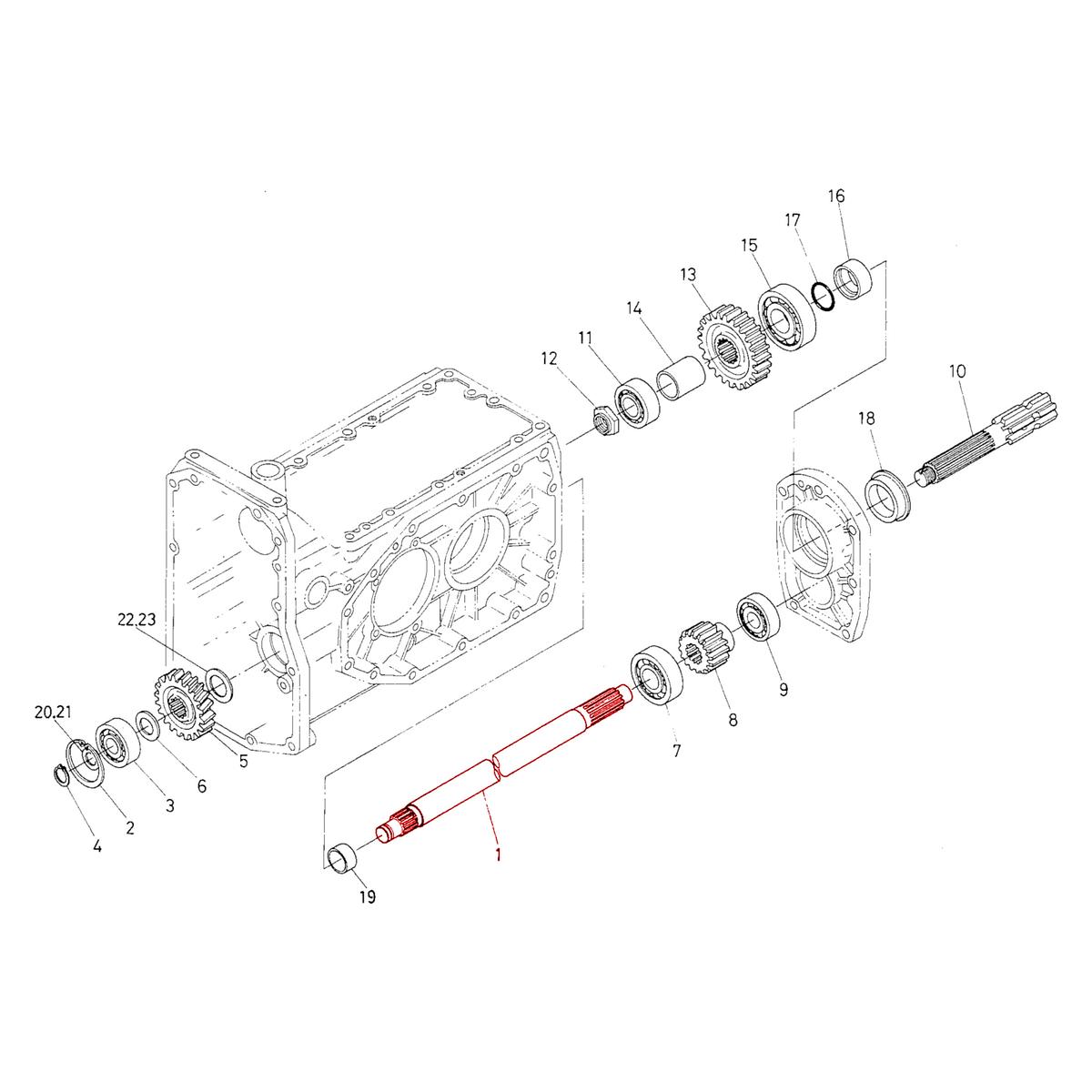 7ος άξονας Kubota 67111-15910. Ανταλλακτικά μεταχειρισμένα και καινούρια, εισαγόμενα από την Ιαπωνία σε άριστη κατάσταση. Βρείτε γνήσια - original και ιμιτασιόν - aftermarket ανταλλακτικά για όλα τα τρακτέρ Kubota σε προσιτές τιμές.