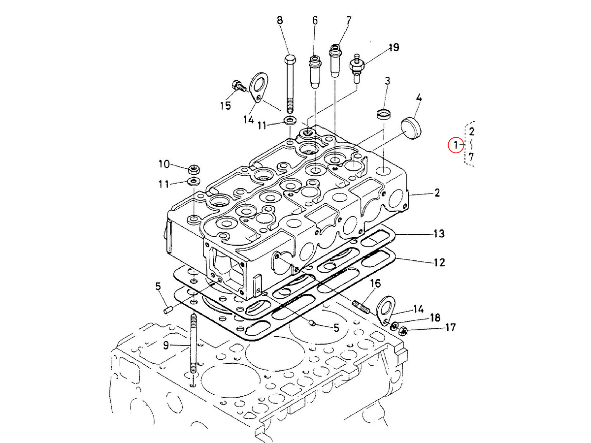 Κυλινδροκεφαλή Kubota: 15501-03040. Ανταλλακτικά μεταχειρισμένα και καινούρια, εισαγόμενα από την Ιαπωνία σε άριστη κατάσταση. Βρείτε γνήσια - original και ιμιτασιόν - aftermarket ανταλλακτικά για όλα τα Kubota σε προσιτές τιμές.