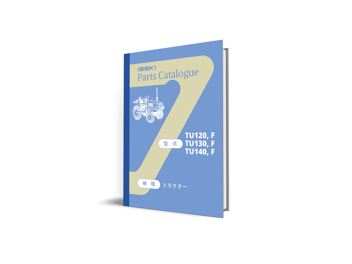 Κατάλογος ανταλλακτικών Iseki TU120, TU130, TU140.  
Πλήρης ενημερωμένος κατάλογος με όλους τους κωδικούς για τα ανταλλακτικά του τρακτέρ Iseki TU120, TU130, TU140.