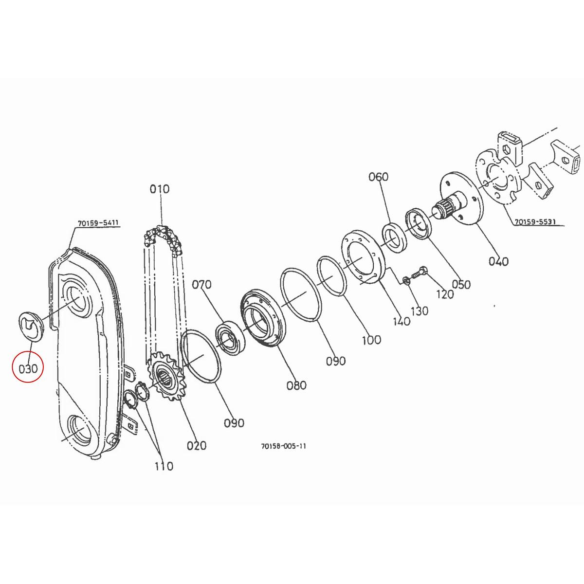 Kubota Τάπα 79105-32130. Ανταλλακτικά μεταχειρισμένα και καινούρια, εισαγόμενα από την Ιαπωνία σε άριστη κατάσταση. Βρείτε γνήσια - original και ιμιτασιόν - aftermarket ανταλλακτικά για όλα τα Kubota σε προσιτές τιμές.