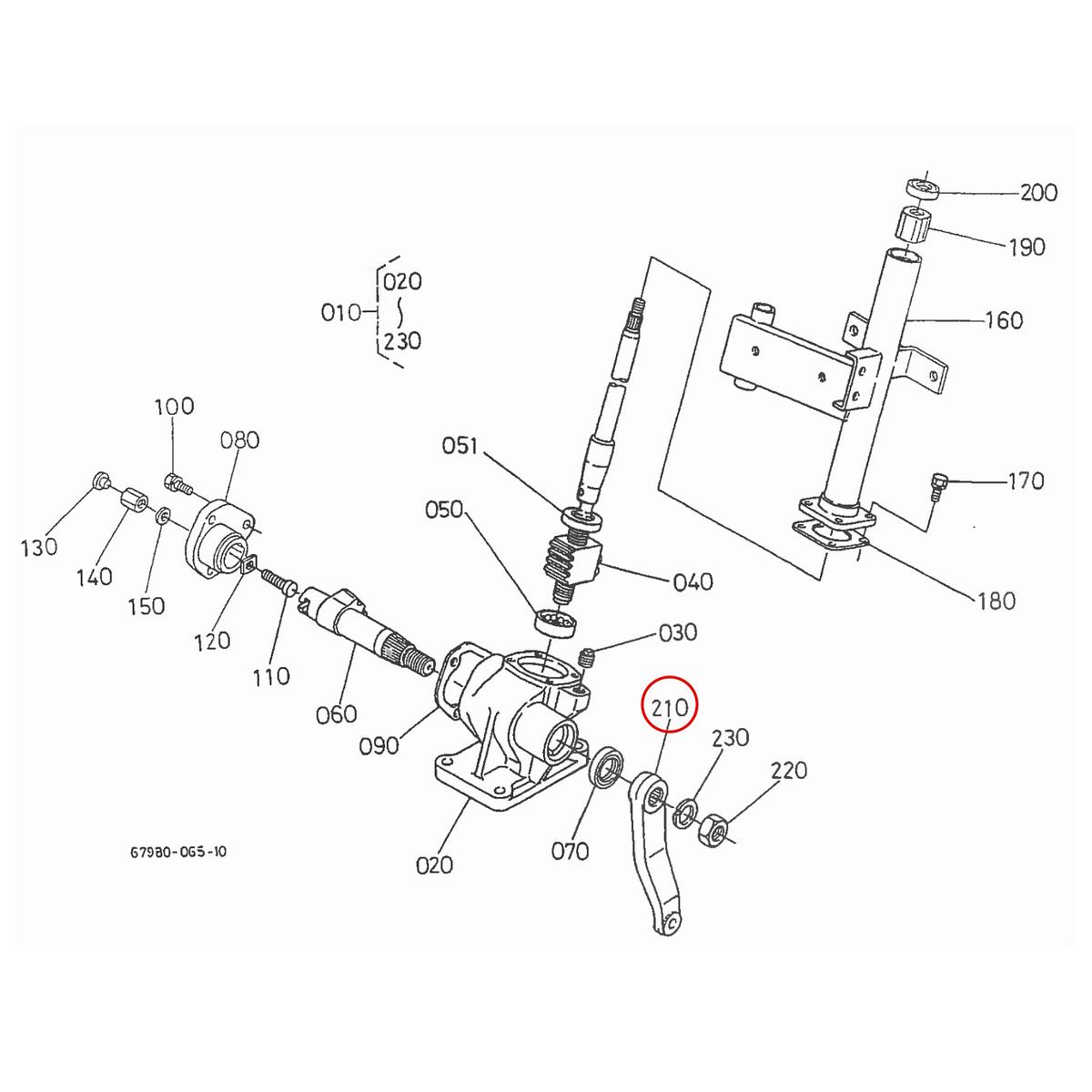 Kubota Μπράτσο τιμονιού 67980-41210. Ανταλλακτικά μεταχειρισμένα και καινούρια, εισαγόμενα από την Ιαπωνία σε άριστη κατάσταση. Βρείτε γνήσια - original και ιμιτασιόν - aftermarket ανταλλακτικά για όλα τα Kubota σε προσιτές τιμές.