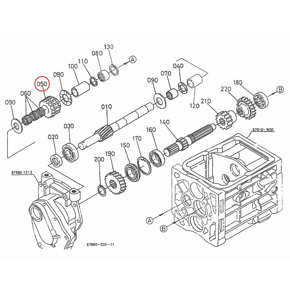 Kubota Γρανάζι 16-19 δόντια 67980-14160. Ανταλλακτικά μεταχειρισμένα και καινούρια, εισαγόμενα από την Ιαπωνία σε άριστη κατάσταση. Βρείτε γνήσια - original και ιμιτασιόν - aftermarket ανταλλακτικά για όλα τα Kubota σε προσιτές τιμές.