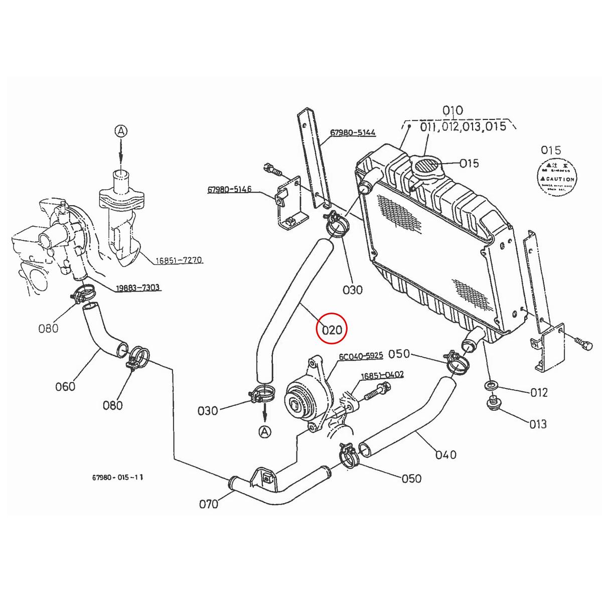 Kubota Κολάρο 67980-58630. Ανταλλακτικά μεταχειρισμένα και καινούρια, εισαγόμενα από την Ιαπωνία σε άριστη κατάσταση. Βρείτε γνήσια - original και ιμιτασιόν - aftermarket ανταλλακτικά για όλα τα Kubota σε προσιτές τιμές.