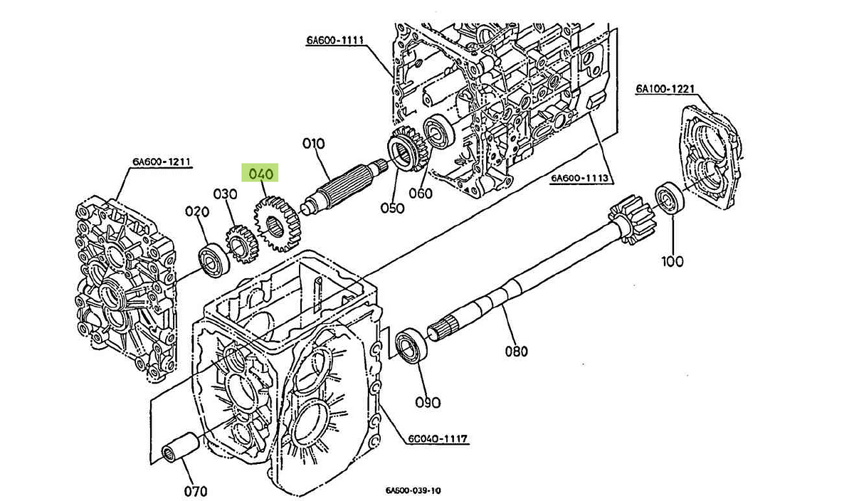 Γρανάζι P.T.O. 25 Δόντια Kubota 6A100-14350. Ανταλλακτικά μεταχειρισμένα και καινούρια, εισαγόμενα από την Ιαπωνία σε άριστη κατάσταση. Βρείτε γνήσια - original και ιμιτασιόν - aftermarket ανταλλακτικά για όλα τα Kubota σε προσιτές τιμές.