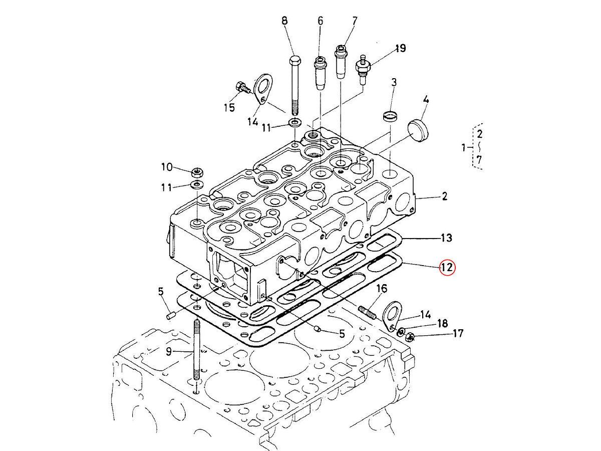 Φλάντζα κεφαλής Kubota: 15321-03310. Ανταλλακτικά μεταχειρισμένα και καινούρια, εισαγόμενα από την Ιαπωνία σε άριστη κατάσταση. Βρείτε γνήσια - original και ιμιτασιόν - aftermarket ανταλλακτικά για όλα τα Kubota σε προσιτές τιμές.