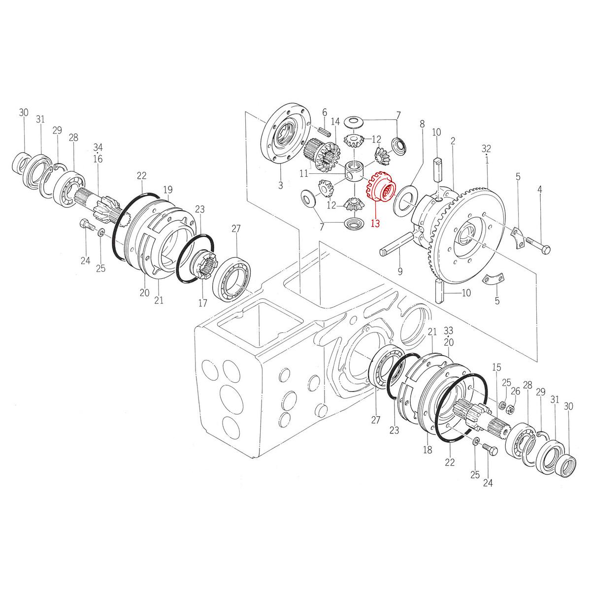 Γρανάζι δορυφόρος αριστερά 20 δόντια Iseki 1421-301-011-00. Ανταλλακτικά μεταχειρισμένα και καινούρια, εισαγόμενα από την Ιαπωνία σε άριστη κατάσταση. Βρείτε γνήσια - original και ιμιτασιόν - aftermarket ανταλλακτικά για όλα τα Iseki σε προσιτές τιμές.