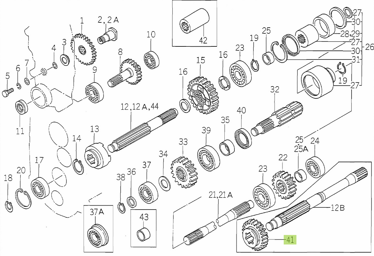 Γρανάζι PTO 23 Δόντια Iseki 1509-211-002-00. Ανταλλακτικά μεταχειρισμένα και καινούρια, εισαγόμενα από την Ιαπωνία σε άριστη κατάσταση. Βρείτε γνήσια - original και ιμιτασιόν - aftermarket ανταλλακτικά για όλα τα Kubota σε προσιτές τιμές.