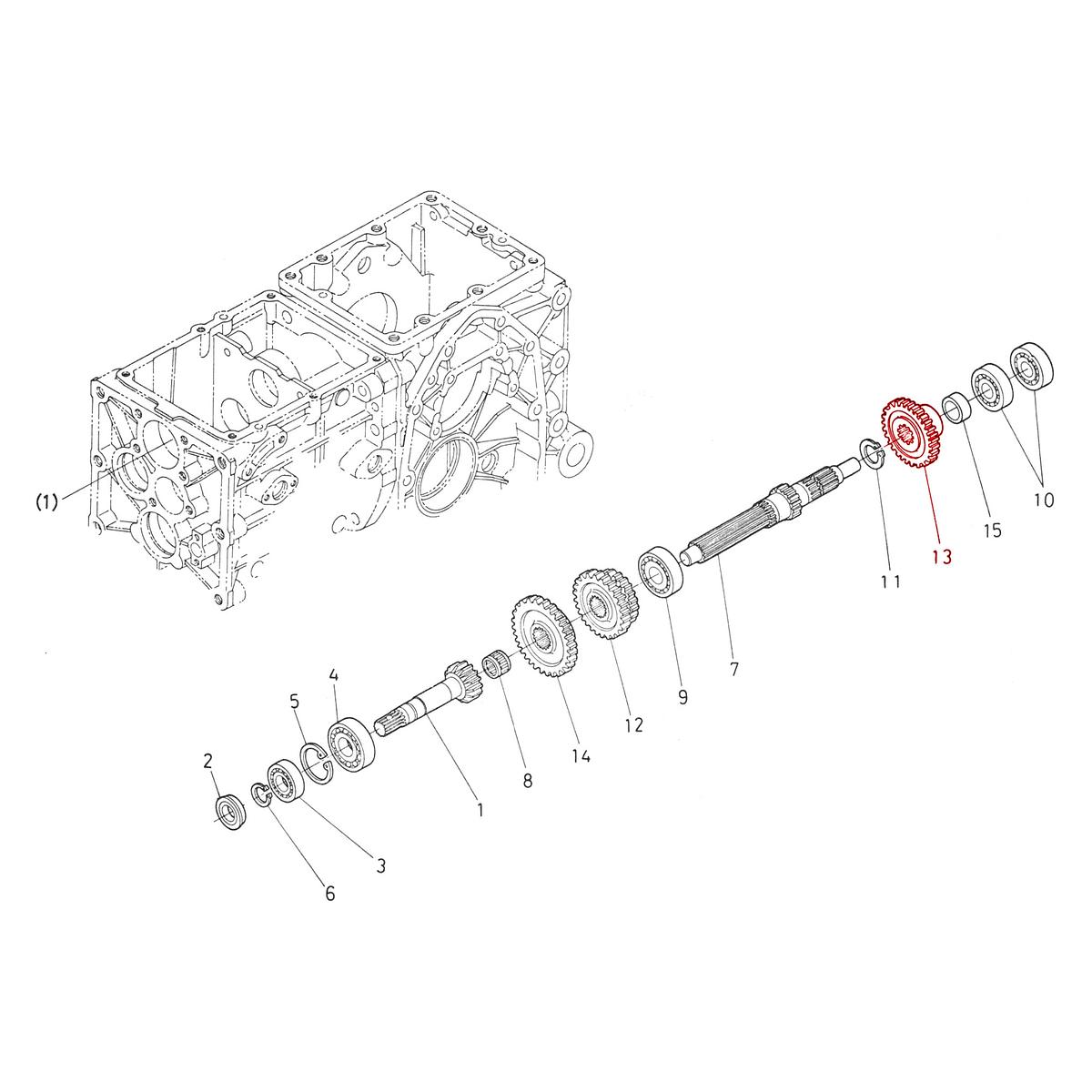 Γρανάζι 22 δόντια Kubota 66611-14452. Ανταλλακτικά μεταχειρισμένα και καινούρια, εισαγόμενα από την Ιαπωνία σε άριστη κατάσταση. Βρείτε γνήσια - original και ιμιτασιόν - aftermarket ανταλλακτικά για όλα τα τρακτέρ Kubota σε προσιτές τιμές.