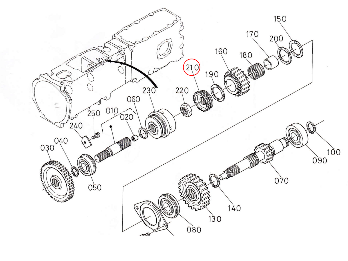 Γρανάζι αντλίας υδραυλικού 44 δόντια Kubota: 37300-37810. Ανταλλακτικά μεταχειρισμένα και καινούρια, εισαγόμενα από την Ιαπωνία σε άριστη κατάσταση. Βρείτε γνήσια - original και ιμιτασιόν - aftermarket ανταλλακτικά για όλα τα Kubota σε προσιτές τιμές.