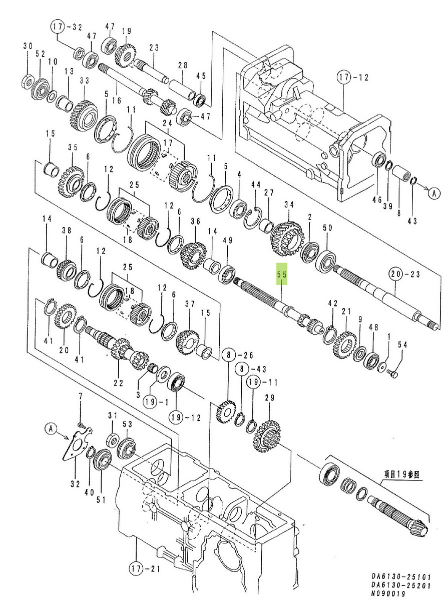 Άξονας Γρανάζι Yanmar 1W3225-21170. Ανταλλακτικά μεταχειρισμένα και καινούρια, εισαγόμενα από την Ιαπωνία σε άριστη κατάσταση. Βρείτε γνήσια - original και ιμιτασιόν - aftermarket ανταλλακτικά για όλα τα Kubota σε προσιτές τιμές.