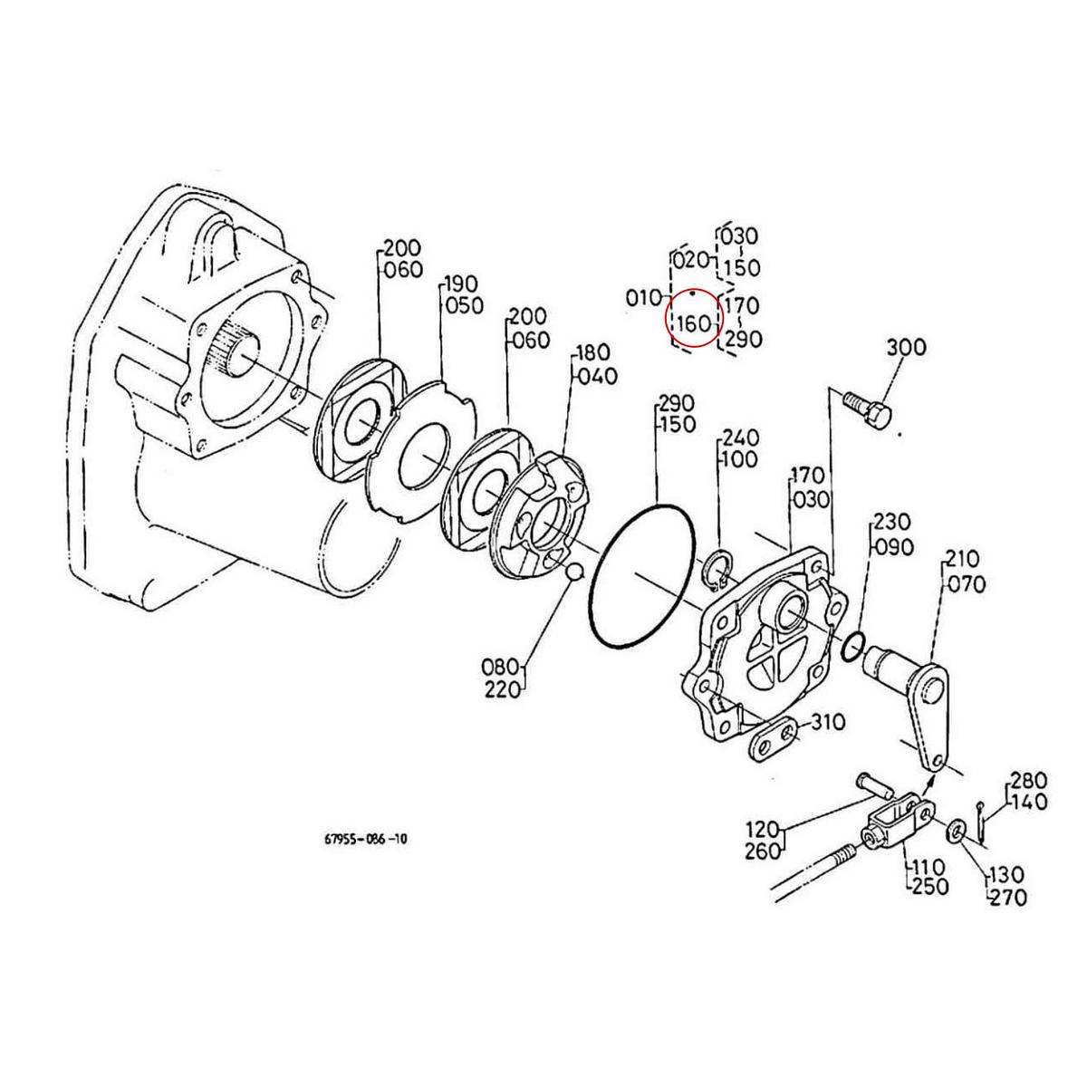 Kubota Φρένα δεξιά 67950-22400. Ανταλλακτικά μεταχειρισμένα και καινούρια, εισαγόμενα από την Ιαπωνία σε άριστη κατάσταση. Βρείτε γνήσια - original και ιμιτασιόν - aftermarket ανταλλακτικά για όλα τα Kubota σε προσιτές τιμές.