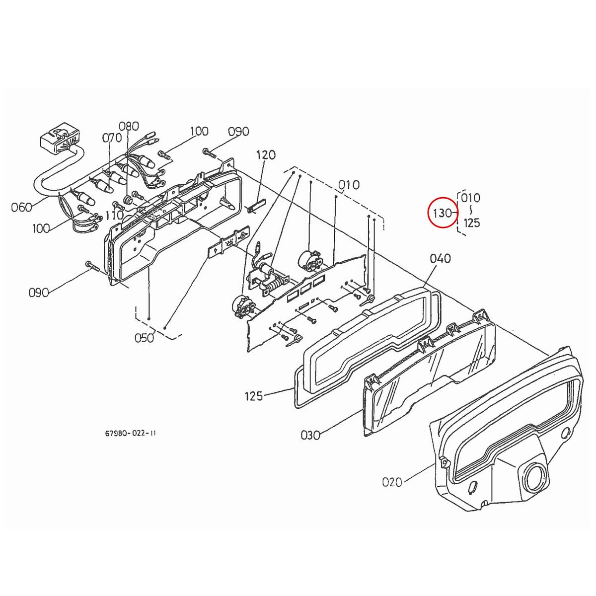 Kubota Καντράν 67980-53710. Ανταλλακτικά μεταχειρισμένα και καινούρια, εισαγόμενα από την Ιαπωνία σε άριστη κατάσταση. Βρείτε γνήσια - original και ιμιτασιόν - aftermarket ανταλλακτικά για όλα τα Kubota σε προσιτές τιμές