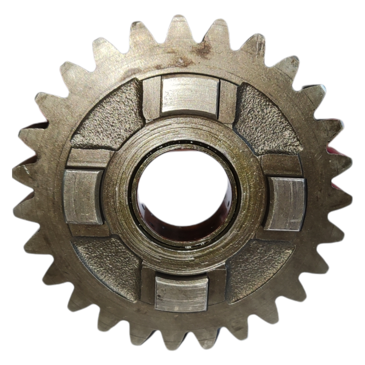 Gear - shifter P.T.O. 27 teeth Iseki: 1480-021-2000-0. Used and new spare parts, imported from Japan in excellent condition. Find genuine - original and aftermarket spare parts for all Iseki tractors at affordable price.