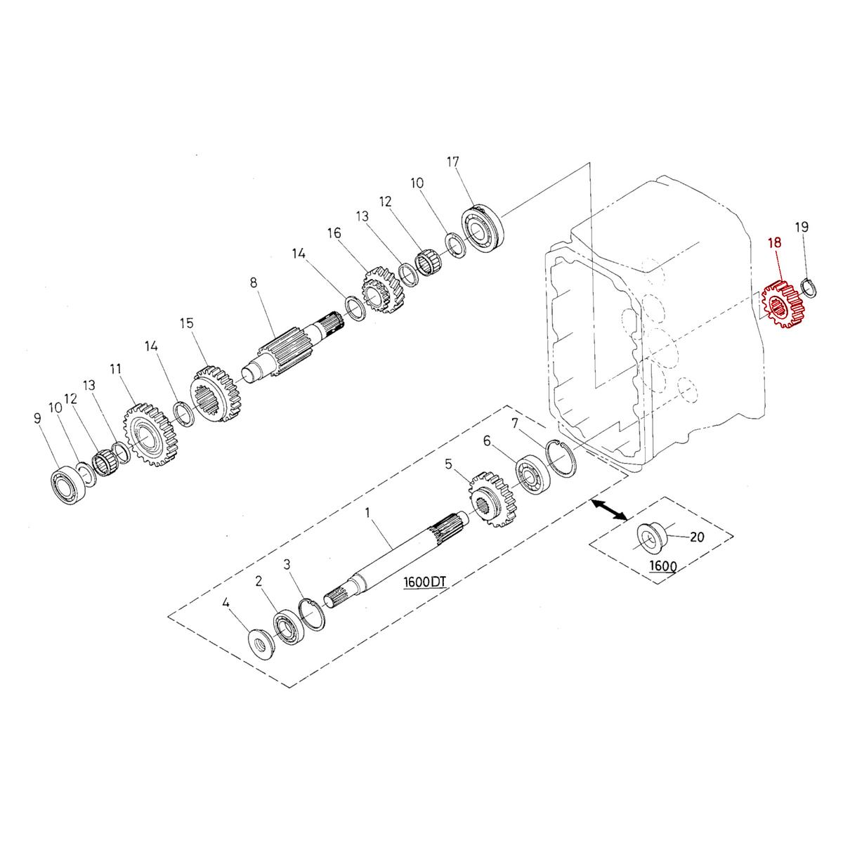 Γρανάζι 19 δόντια Kubota 67111-15840. Ανταλλακτικά μεταχειρισμένα και καινούρια, εισαγόμενα από την Ιαπωνία σε άριστη κατάσταση. Βρείτε γνήσια - original και ιμιτασιόν - aftermarket ανταλλακτικά για όλα τα τρακτέρ Kubota σε προσιτές τιμές.
