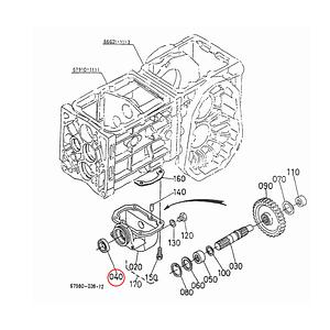 Kubota Τσιμούχα 09500-20357. Ανταλλακτικά μεταχειρισμένα και καινούρια, εισαγόμενα από την Ιαπωνία σε άριστη κατάσταση. Βρείτε γνήσια - original και ιμιτασιόν - aftermarket ανταλλακτικά για όλα τα Kubota σε προσιτές τιμές.