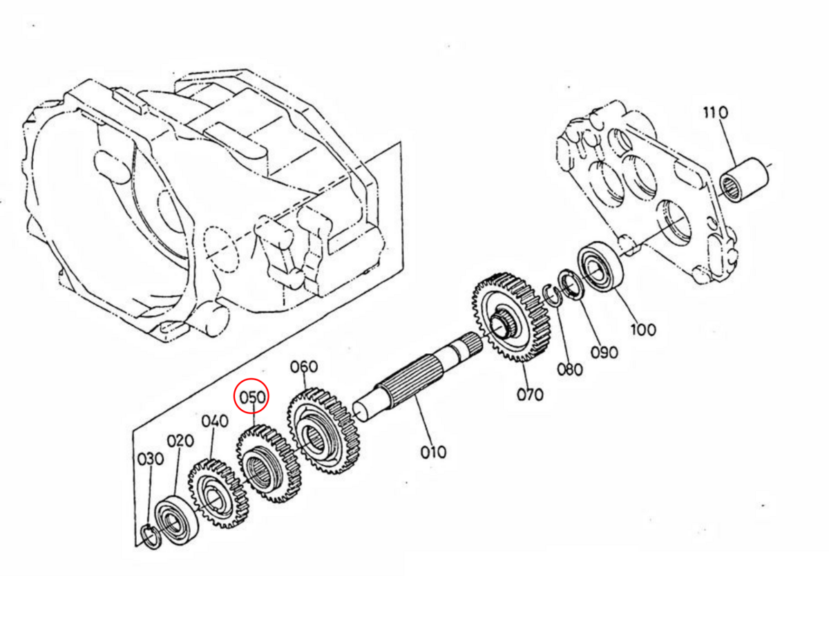 Γρανάζι σασμάν - κόμπλερ 32 δόντια Kubota: 34070-22220. Ανταλλακτικά μεταχειρισμένα και καινούρια, εισαγόμενα από την Ιαπωνία σε άριστη κατάσταση. Βρείτε γνήσια - original και ιμιτασιόν - aftermarket ανταλλακτικά για όλα τα Kubota σε προσιτές τιμές.