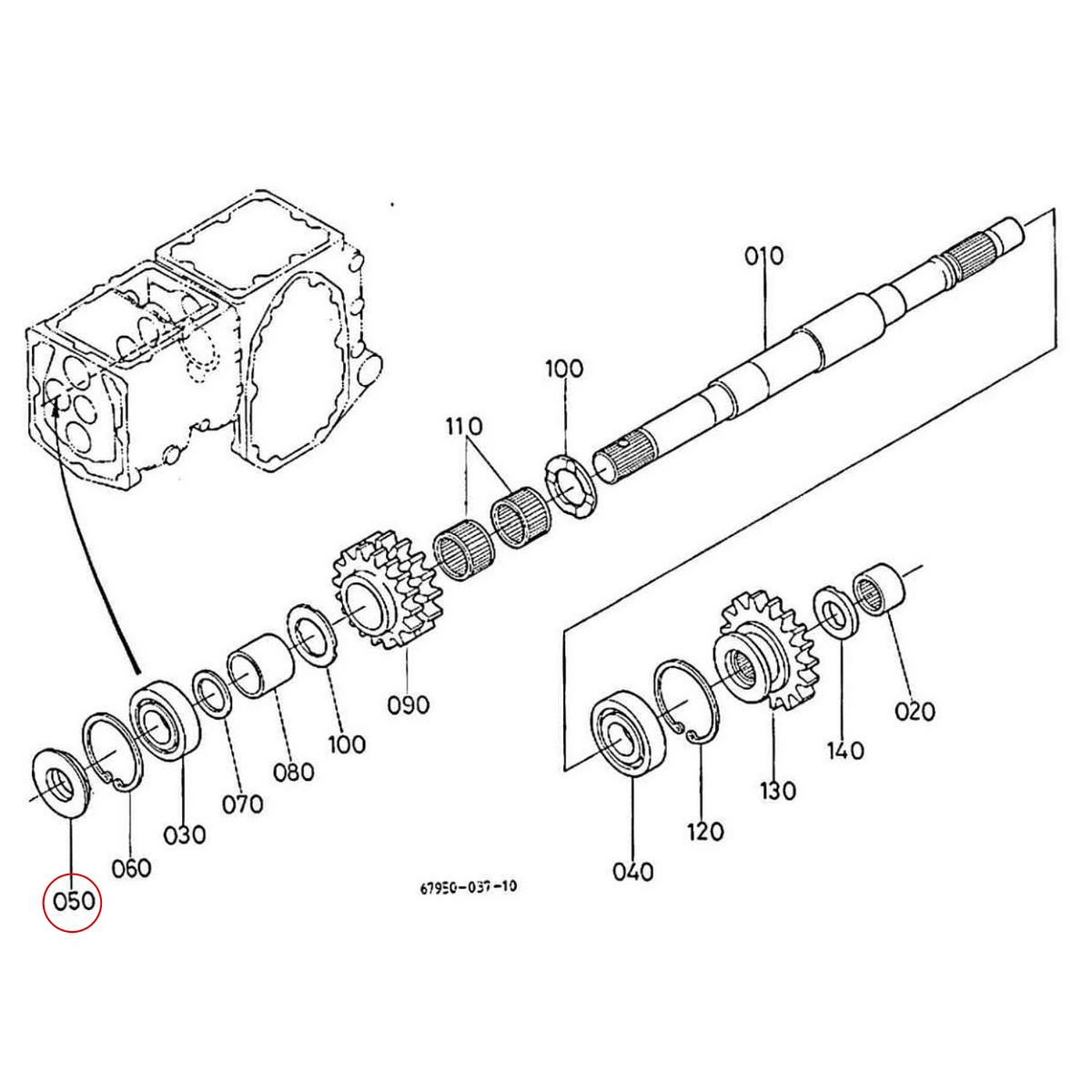 Kubota Τσιμούχα 67211-12130. Ανταλλακτικά μεταχειρισμένα και καινούρια, εισαγόμενα από την Ιαπωνία σε άριστη κατάσταση. Βρείτε γνήσια - original και ιμιτασιόν - aftermarket ανταλλακτικά για όλα τα Kubota σε προσιτές τιμές.
