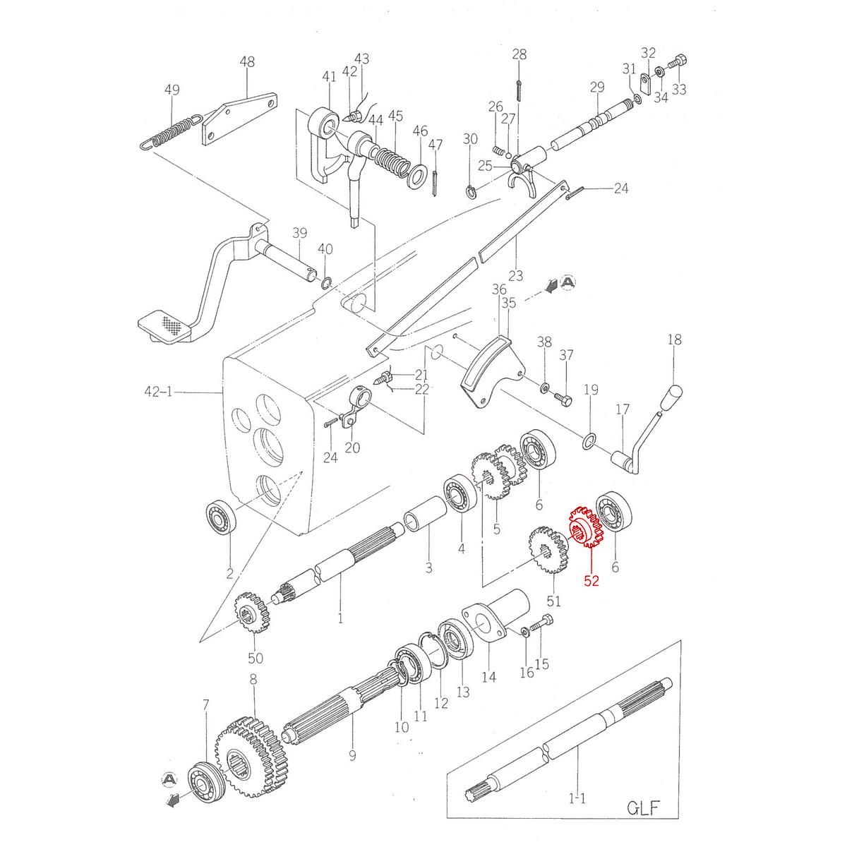 Γρανάζι 14 δόντια Iseki 1422-280-004-00. Ανταλλακτικά μεταχειρισμένα και καινούρια, εισαγόμενα από την Ιαπωνία σε άριστη κατάσταση. Βρείτε γνήσια - original και ιμιτασιόν - aftermarket ανταλλακτικά για όλα τα Iseki σε προσιτές τιμές.