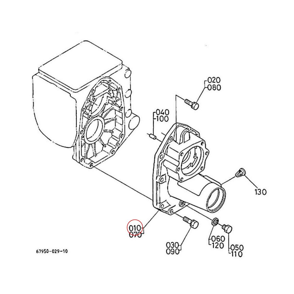 Kubota Κιβώτιο πίσω τροχού αριστερά 67950-12610. Ανταλλακτικά μεταχειρισμένα και καινούρια, εισαγόμενα από την Ιαπωνία σε άριστη κατάσταση. Βρείτε γνήσια - original και ιμιτασιόν - aftermarket ανταλλακτικά για όλα τα Kubota σε προσιτές τιμές.