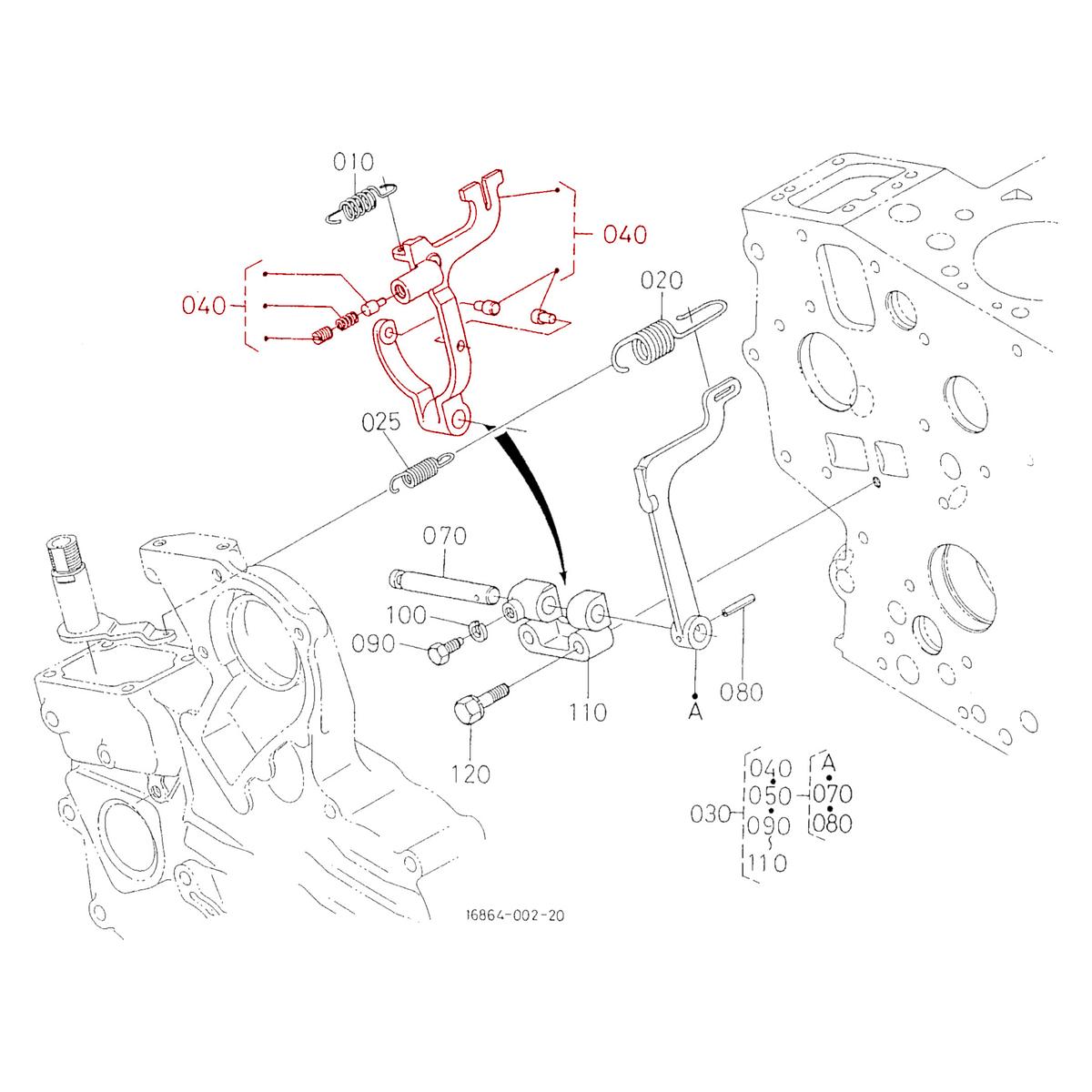 Φουρκέτα Kubota 16813-56040. Ανταλλακτικά μεταχειρισμένα και καινούρια, εισαγόμενα από την Ιαπωνία σε άριστη κατάσταση. Βρείτε γνήσια - original και ιμιτασιόν - aftermarket ανταλλακτικά για όλα τα τρακτέρ Kubota σε προσιτές τιμές.
