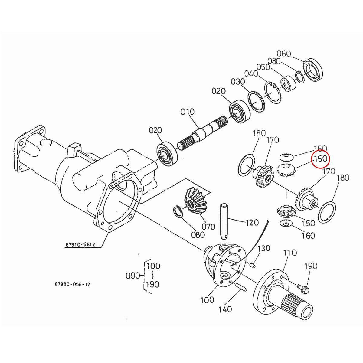 Kubota Πλανήτης 67910-56660. Ανταλλακτικά μεταχειρισμένα και καινούρια, εισαγόμενα από την Ιαπωνία σε άριστη κατάσταση. Βρείτε γνήσια - original και ιμιτασιόν - aftermarket ανταλλακτικά για όλα τα Kubota σε προσιτές τιμές.