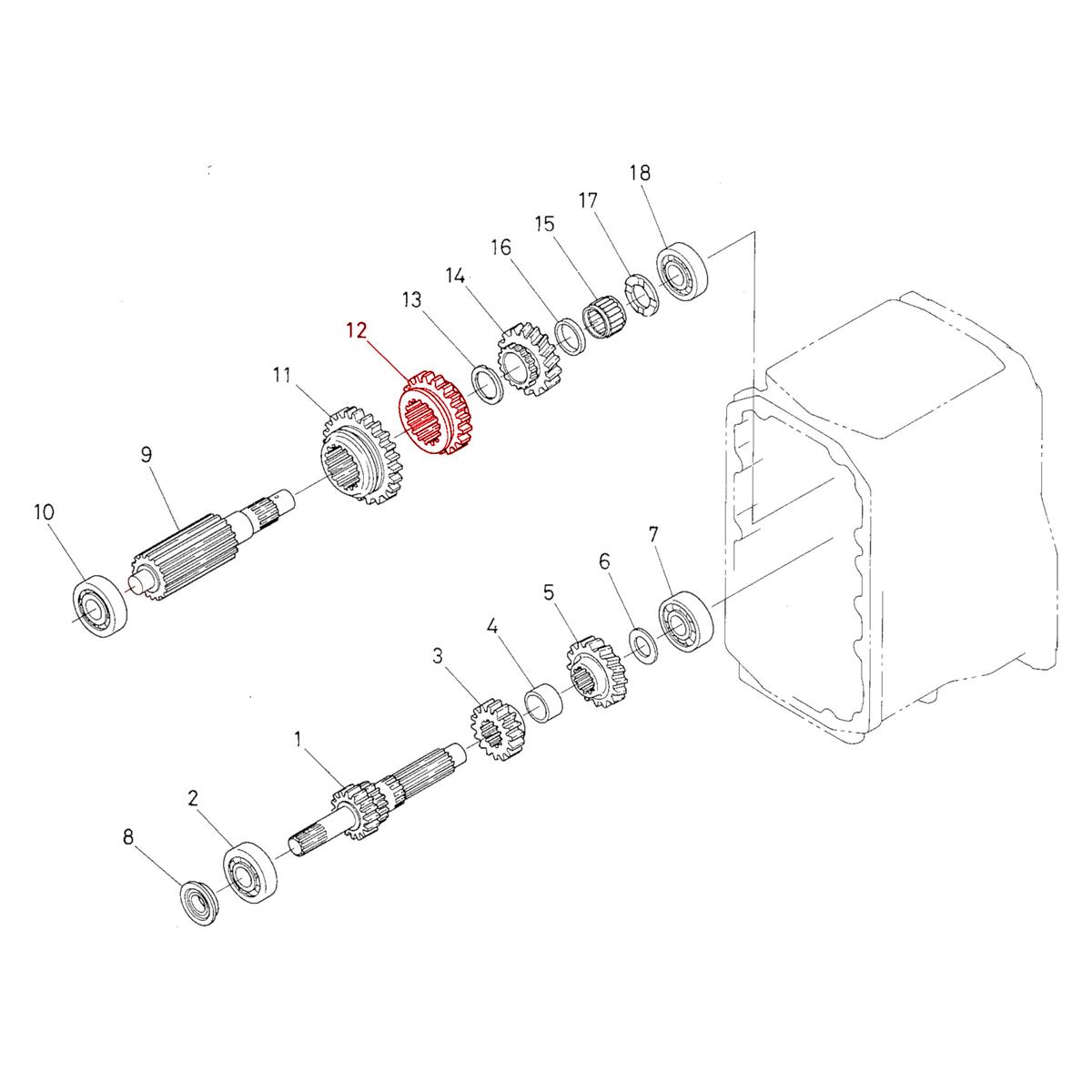 Γρανάζι 24 δόντια Kubota 67111-14360. Ανταλλακτικά μεταχειρισμένα και καινούρια, εισαγόμενα από την Ιαπωνία σε άριστη κατάσταση. Βρείτε γνήσια - original και ιμιτασιόν - aftermarket ανταλλακτικά για όλα τα τρακτέρ Kubota σε προσιτές τιμές.