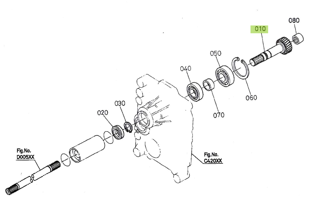 Άξονας 1ος Kubota : 6A830-14110. Ανταλλακτικά μεταχειρισμένα και καινούρια, εισαγόμενα από την Ιαπωνία σε άριστη κατάσταση. Βρείτε γνήσια - original και ιμιτασιόν - aftermarket ανταλλακτικά για όλα τα Kubota σε προσιτές τιμές.