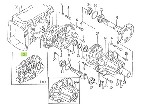 Βάση Μειωτήρα Δεξιά Iseki 1650-306-002-00. Ανταλλακτικά μεταχειρισμένα και καινούρια, εισαγόμενα από την Ιαπωνία σε άριστη κατάσταση. Βρείτε γνήσια - original και ιμιτασιόν - aftermarket ανταλλακτικά για όλα τα Kubota σε προσιτές τιμές.